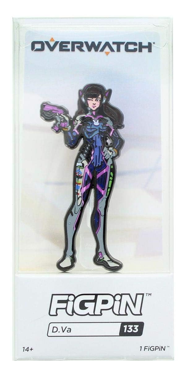 FiGPiN Overwatch: D.Va - Collectible Pin with Premium Display Case