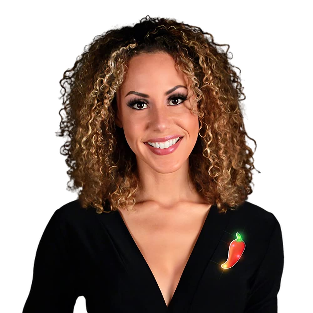 Spice up Your Cinco De Mayo Celebrations with this LED Chili Pepper Lapel Pin