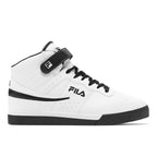 Fila Men's Everyday Sport Athletic Casual High-Top Vulc 13 MID Lace Up Sneaker Shoes, White/Black, 10