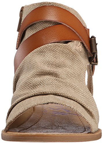 Blowfish Malibu Women's Balla Core Sandal,Desert Sand Rancher Canvas/Dyecut,7