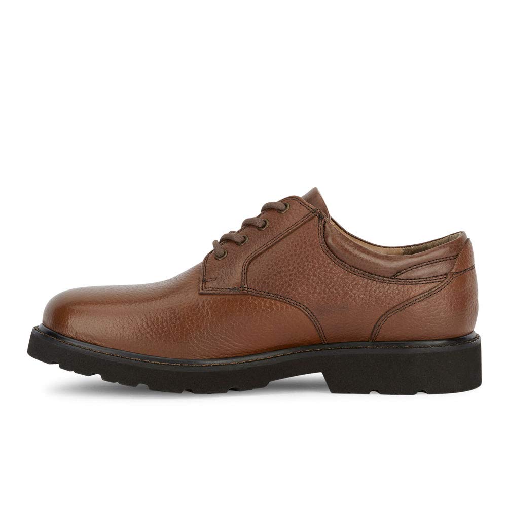 Dockers Men's Shelter Oxford, Dark Tan, 9.5 Wide