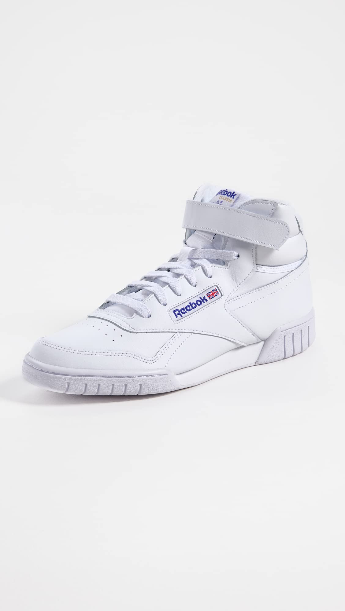 Reebok Men's EX-O-FIT HI Sneaker, White, 11.5