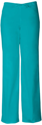 Dickies womens Signature Unisex Drawstring medical scrubs pants, Teal Blue, Large US