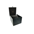 Bulova Men's Classic Sutton 4-Hand Automatic Watch with Gold Stainless Steel, Black Leather Strap,Open Aperture,Exhibition Caseb