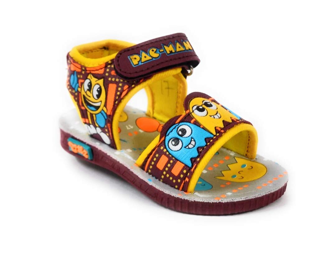 Coolz Brown, Cherry Tan Kids ChuChu Sound Musical First Walking UnisexChildS Sandals C1A (15 Months) 15