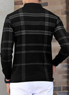 Noble Monk MenS Polo Neck Full Sleeves T-Shirt | Causal Tshirt For Men