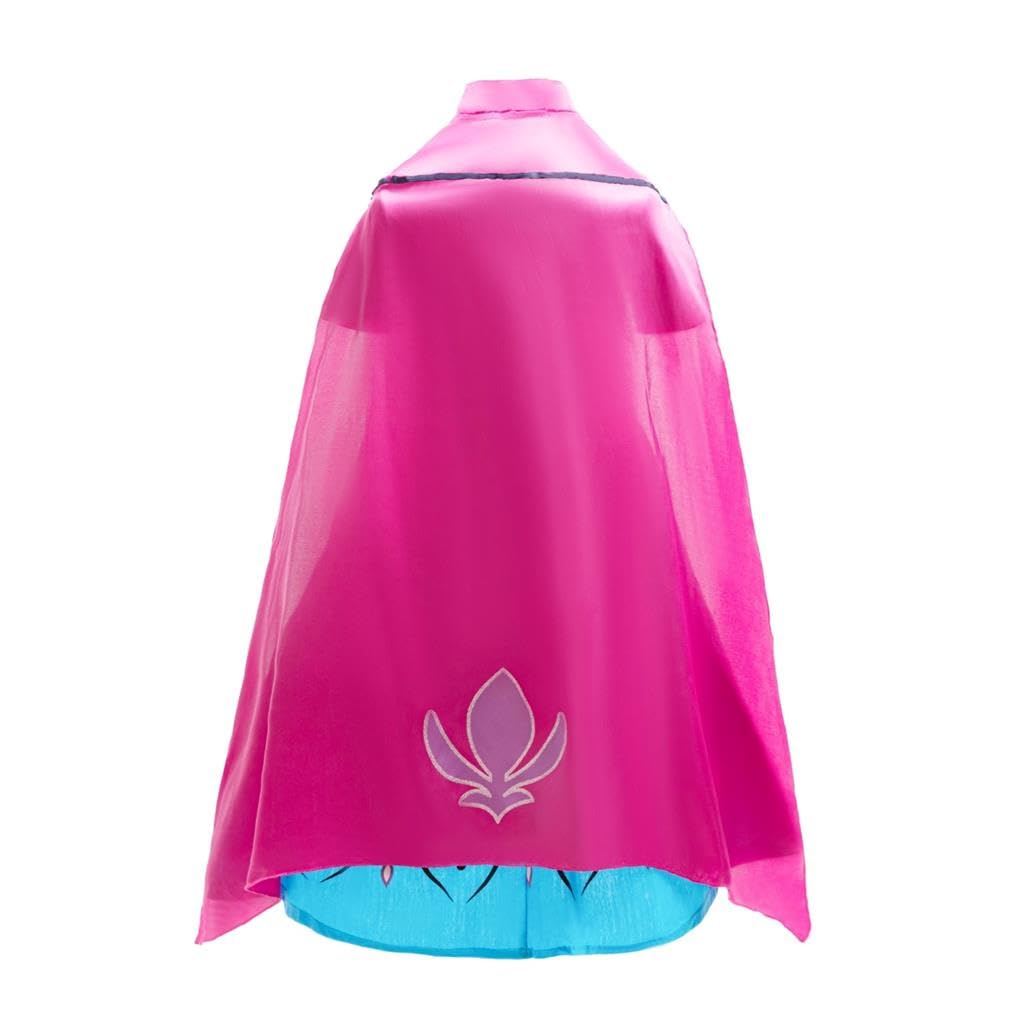 Dressy Daisy Toddler Girls Ice Princess Snow Queen Coronation Dress Up Costume with Cape Halloween Christmas Party Outfit Size 2