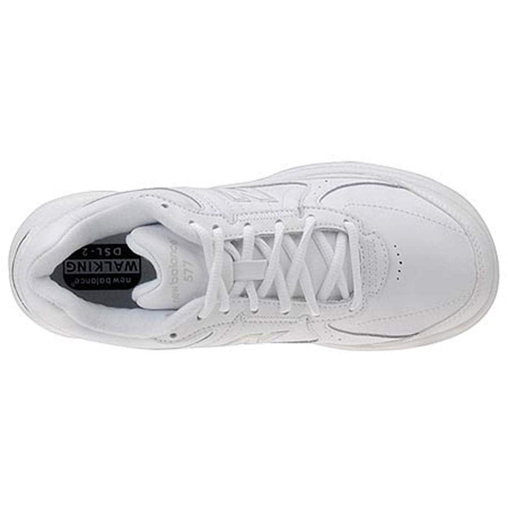 New Balance Women's 577 V1 Lace-up Shoe, White, 11 X-Wide