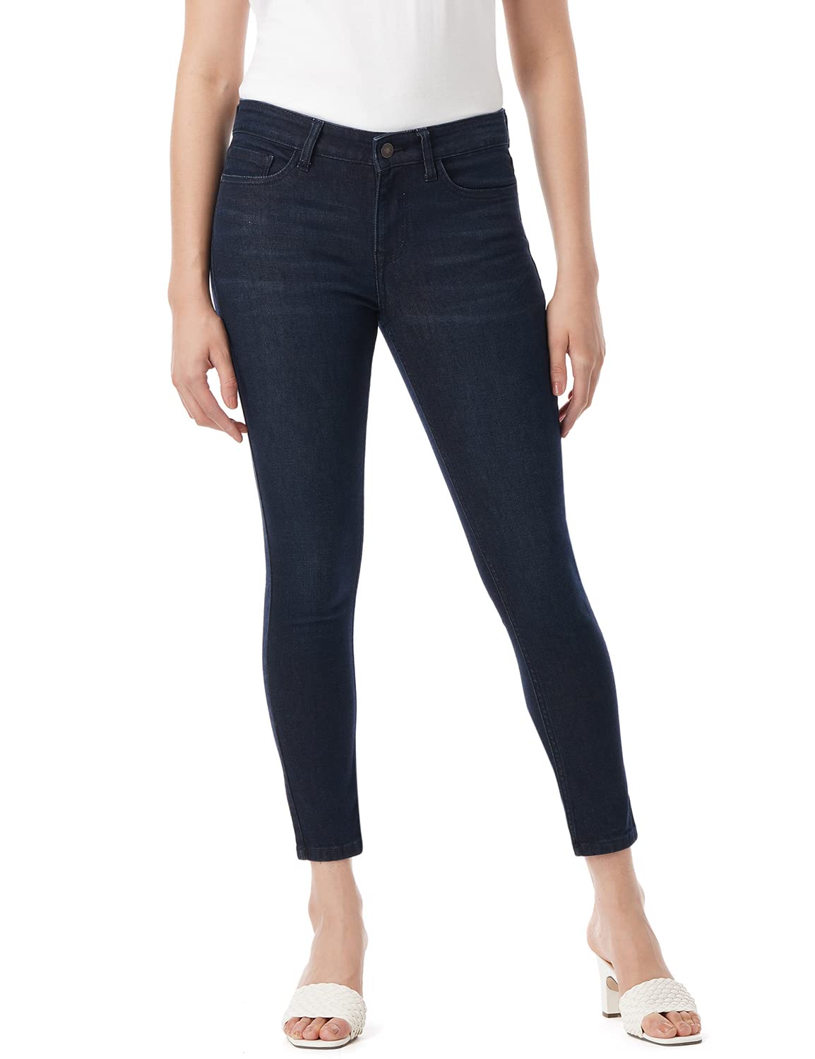 INKD Womens Skinny Jeans (INKSS23WJN-014_Aegean_30)