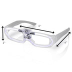 blinkee Sound Activated Glasses White