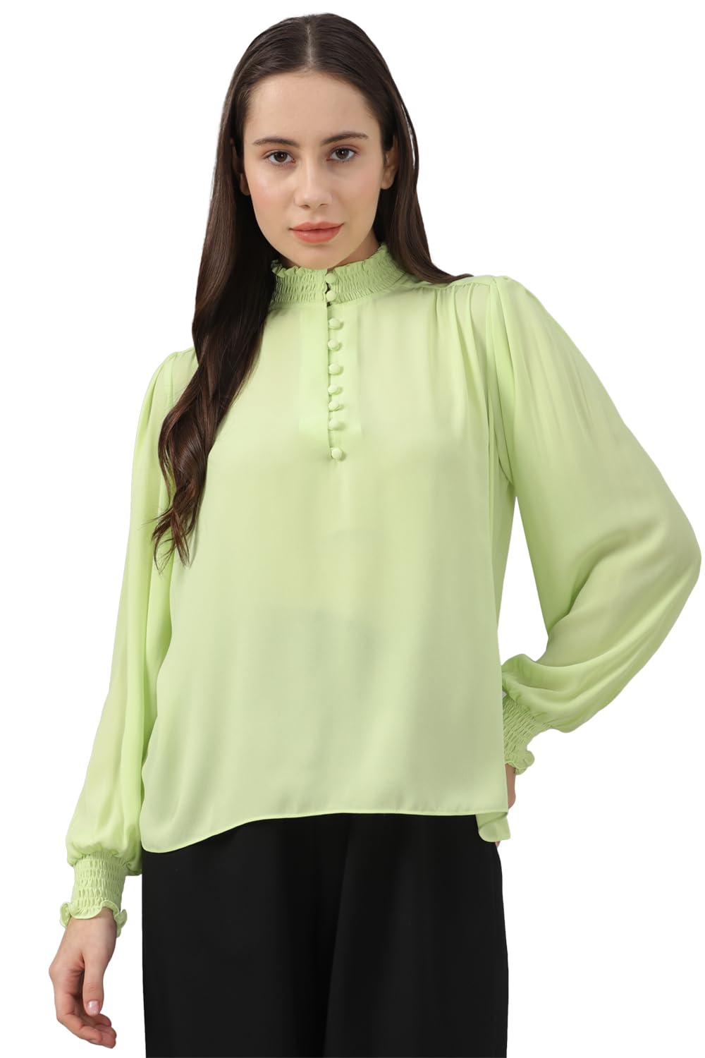 Allen Solly Women Printed Solid Casual T-Shirt
