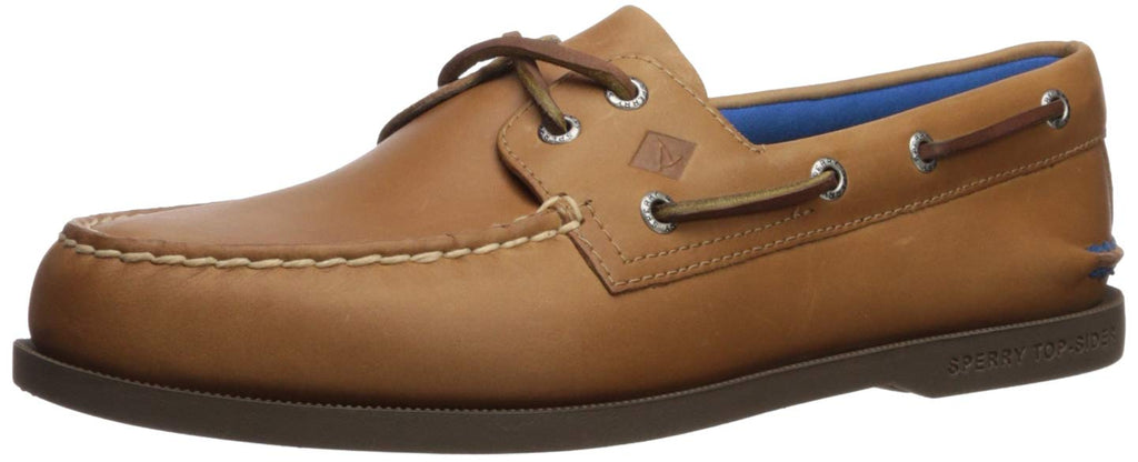Sperry Men's Authentic Original 2-Eye Boat Shoe, Sahara, 8 M US