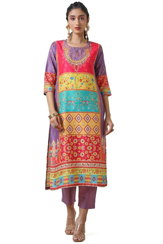 Soch Women Poly Muslin Kurta Set (ewa4ks10423a
