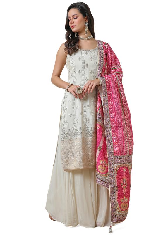 Soch Women Brocade Salwar Suit Set