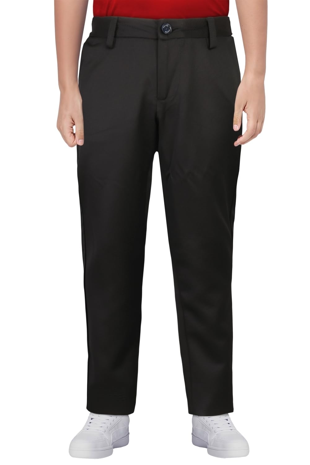 Allen Solly Boys Slim Fit Printed Trousers