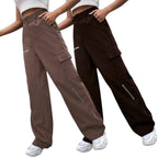 Greciilooks Women Cargo Pant | Women Trousers | WomenS High-Waisted Pant (Available In Plus Size And Combo Pack Of 2)