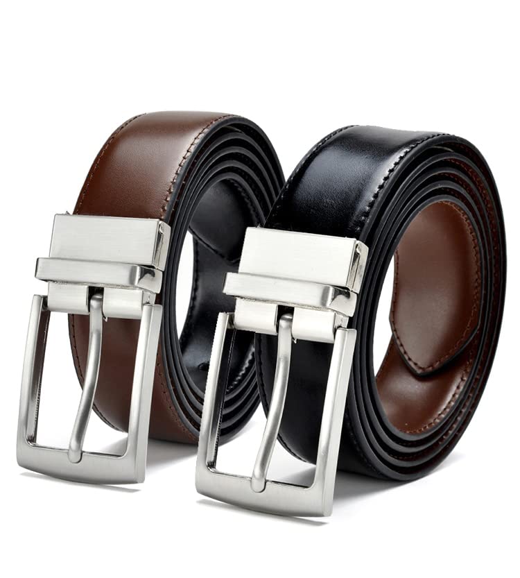 Zoro MenS Vegan Leather Reversible Belt For Men | Size  30 30