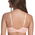 Enamor A055 Stretch Cotton Comfort Shaper With Detachable Straps T-Shirt Bra - Non-Padded Wirefree High Coverage - Pearl
