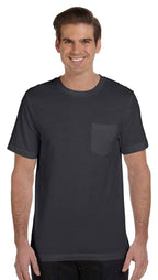 Mens Jersey Short-Sleeve Pocket T-Shirt - BLAcK - S(D0102H7W3SP)