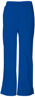 Dickies EDS Signature Women Scrubs Pant Mid Rise Drawstring Cargo 86206P, XL Petite, Galaxy Blue