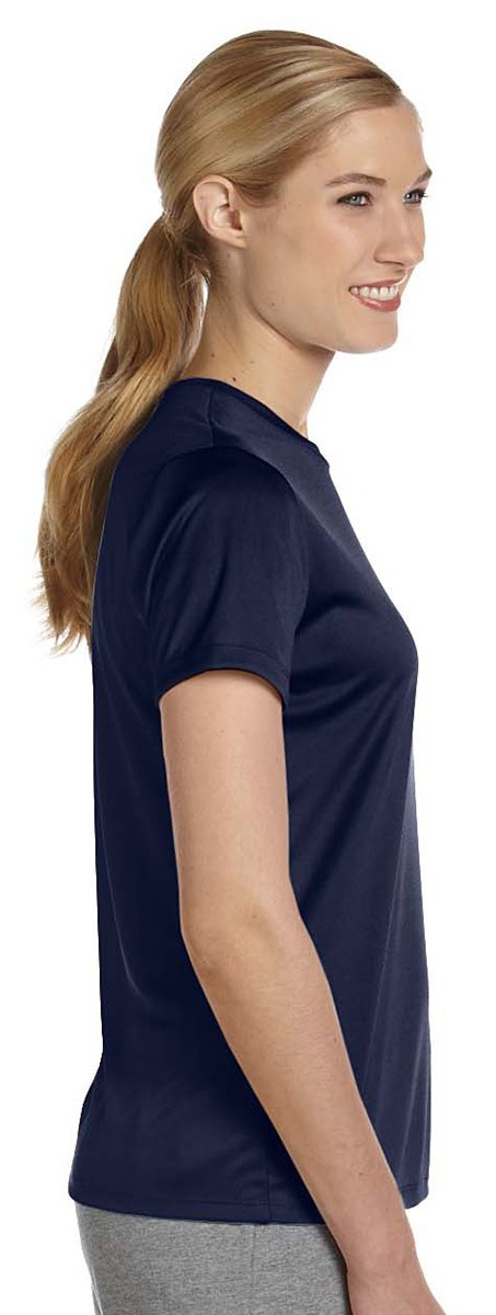 Ladies cool DRI with FreshIQ Performance T-Shirt - BLAcK - S(D0102HI33KU)