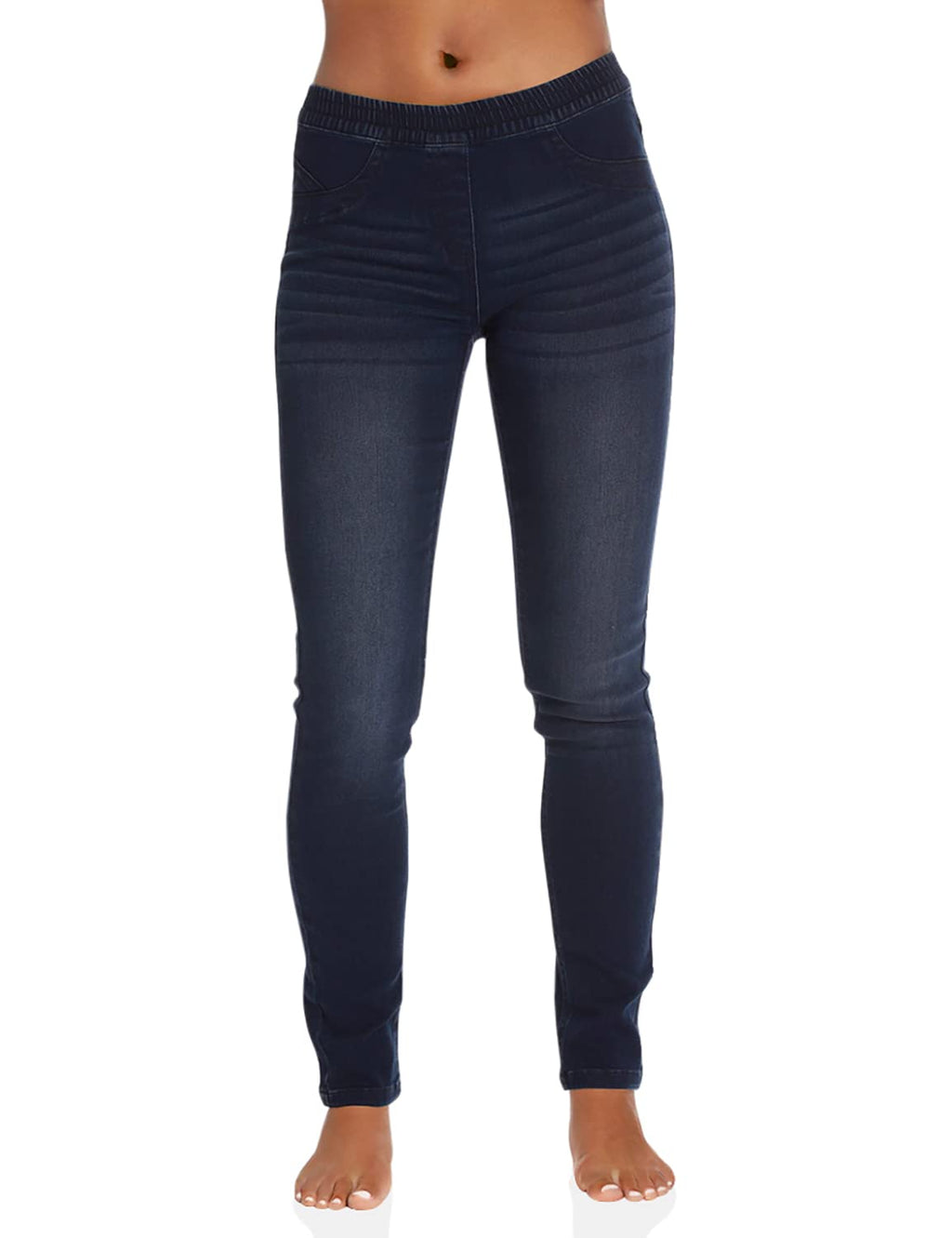 Just Love Denim Wash Jeggings for Women 6775-DKDEN-L