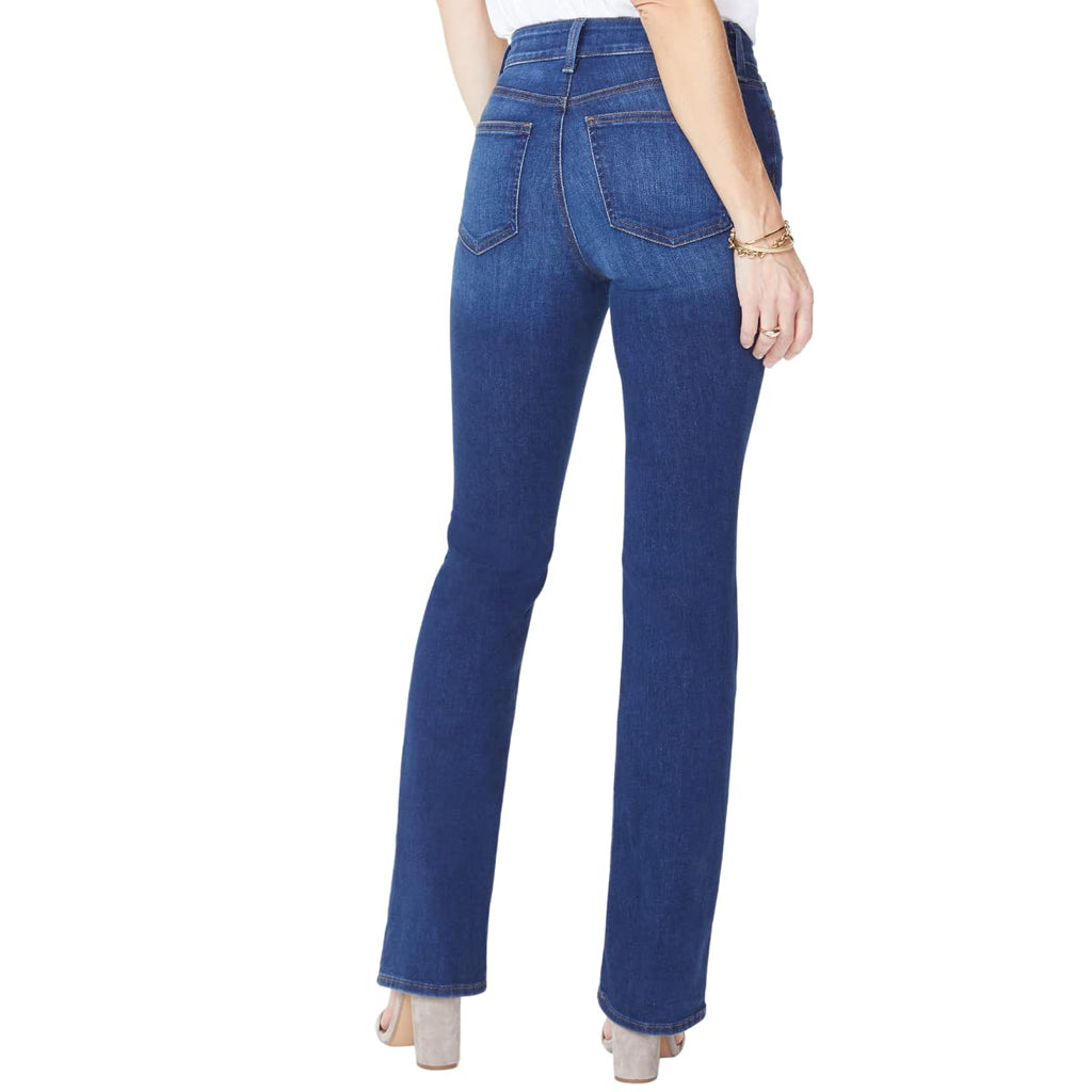 NYDJ Womens Barbara Boot-Cut Jeans, Cooper, 10