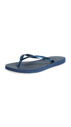 Havaianas Women's Slim Flip Flop Sandals, Navy Blue, Size 6 Women's