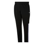 PUMA mens Contrast 2.0 Sweatpants, Black/White, XX-Large US