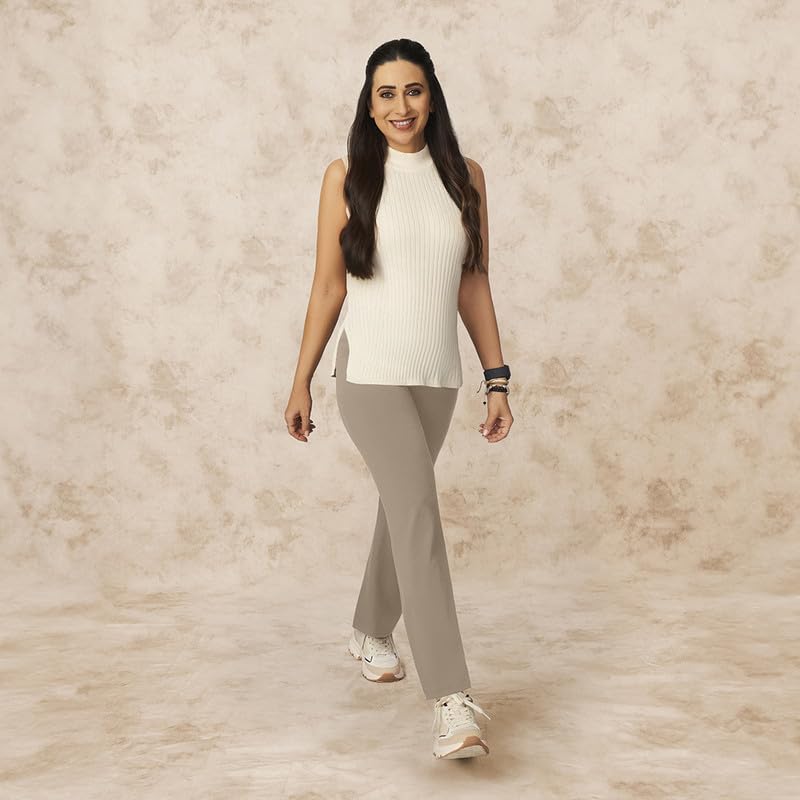 BlissClub Ultimate Straight Pants - Lite, Straight Silhouette, Stretchy, Comfortable, Back Pocket