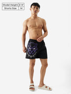 The Souled Store Official Black Panther: This is Wakanda Men and Boys Black Graphic Print Boxer Shorts Boxer Shorts for Mens Co