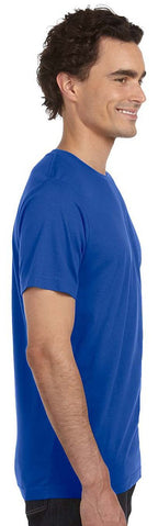 Unisex Poly-cotton Short-Sleeve T-Shirt - BERRY - S(D0102H7W04T)