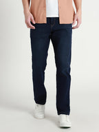 Dennis Lingo Mens | Mid Blue| Washed | Mid Rise | Straight | Jeans