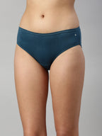 Enamor CH03 cotton hipster panties for women pack of 3, full coverage, grip fit with antimicrobial & stain release technology |