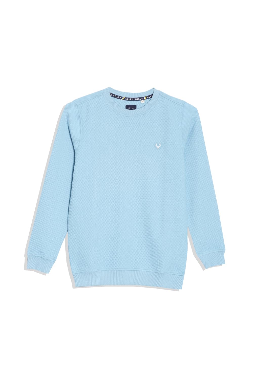 Allen Solly Boys Solid Cotton Crew Neck T-Shirt