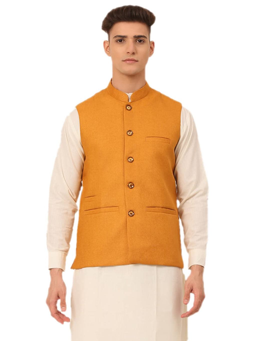 Jompers Mens Solid Nehru Jackets