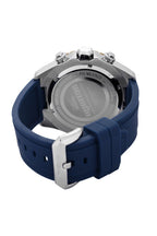 Invicta Men's Aviator Stainless Steel Quartz Watch with Silicone Strap, Blue, 26 (Model: 22523)