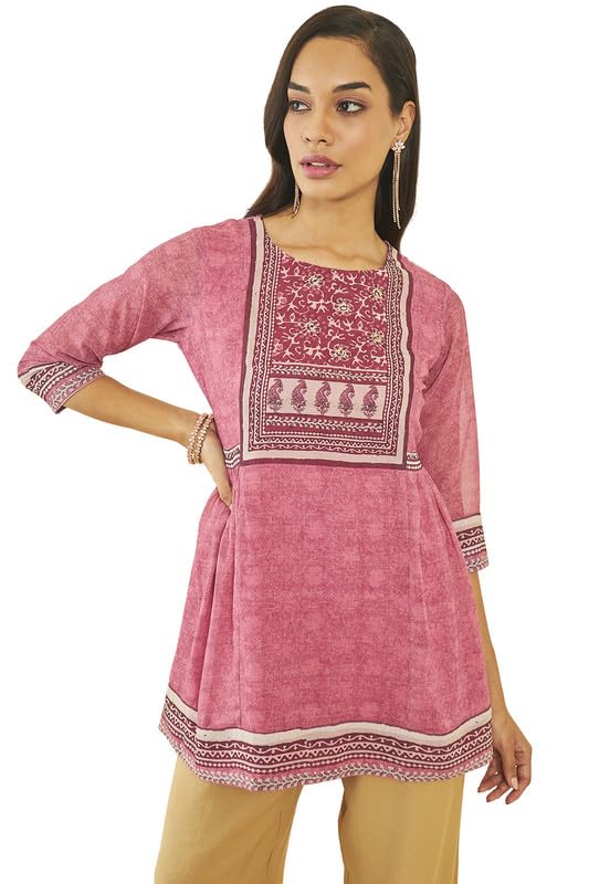Soch Women Georgette Floral Print Top