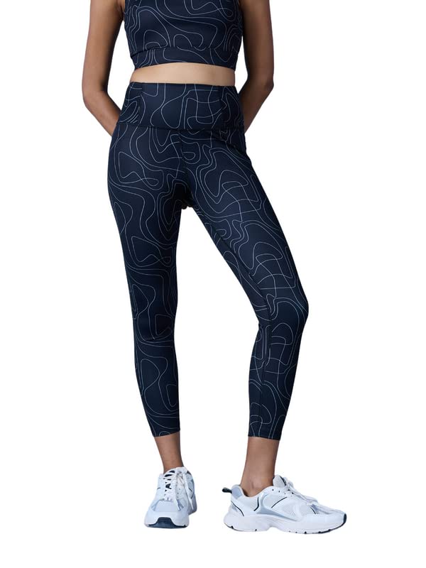 Nykd Anti-Camel Toe Leggings For Women, High Rise, Squat Proof Leggings With Concealed Elastic At The Waist Leggings & Tights, N