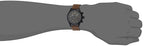 Timex Mens T49905 Expedition Field Chronograph Black/Brown Leather Strap Watch