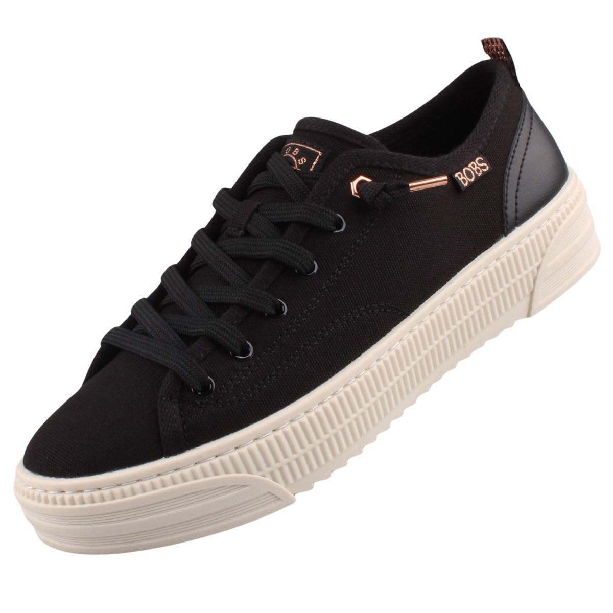 Skechers BOBS Women's Bobs Copa Sneaker, BLK, 10