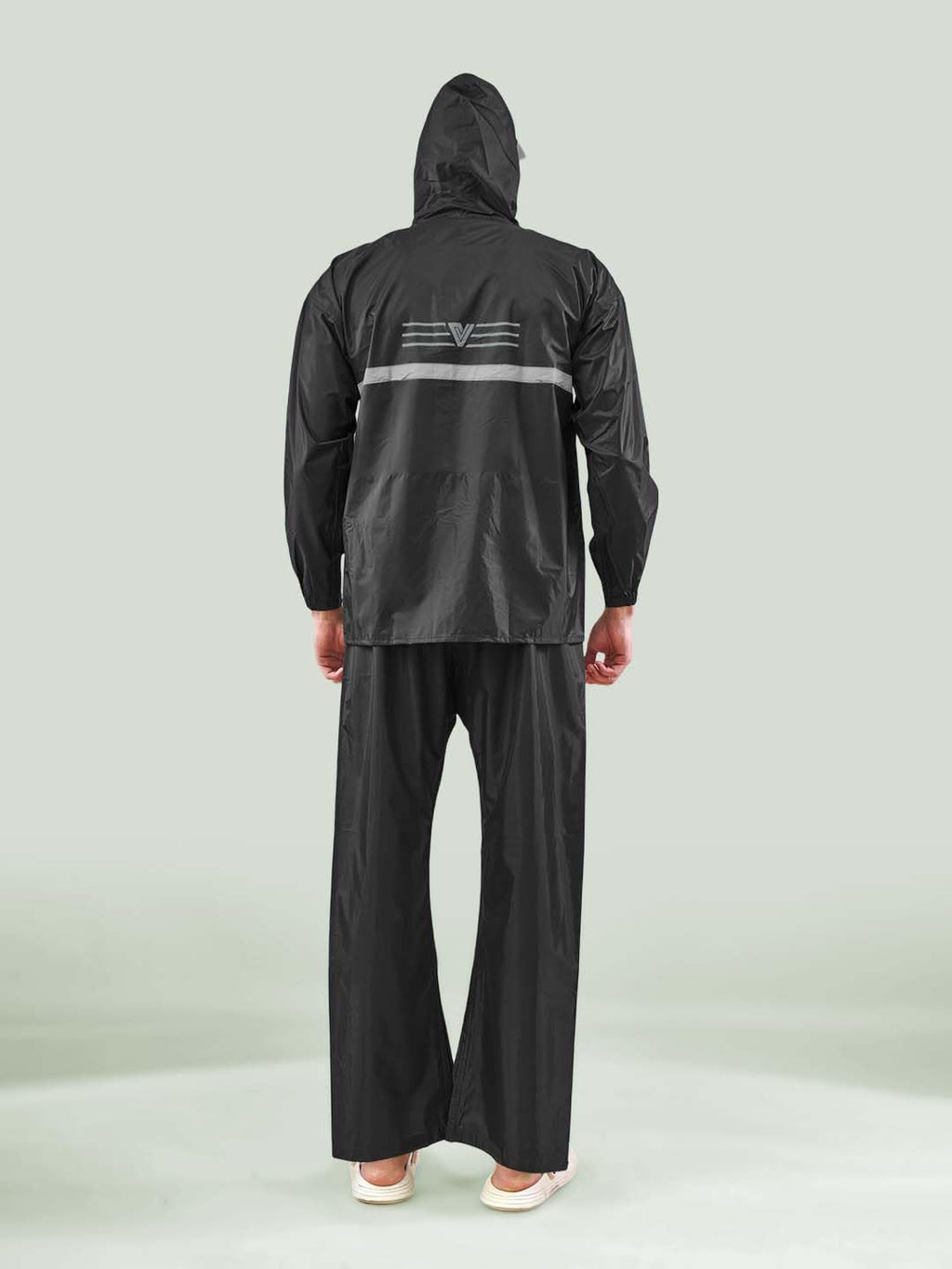 Lux Venus Reflecting Design Tapping Rain Suit For Men