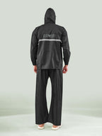 Lux Venus Reflecting Design Tapping Rain Suit For Men