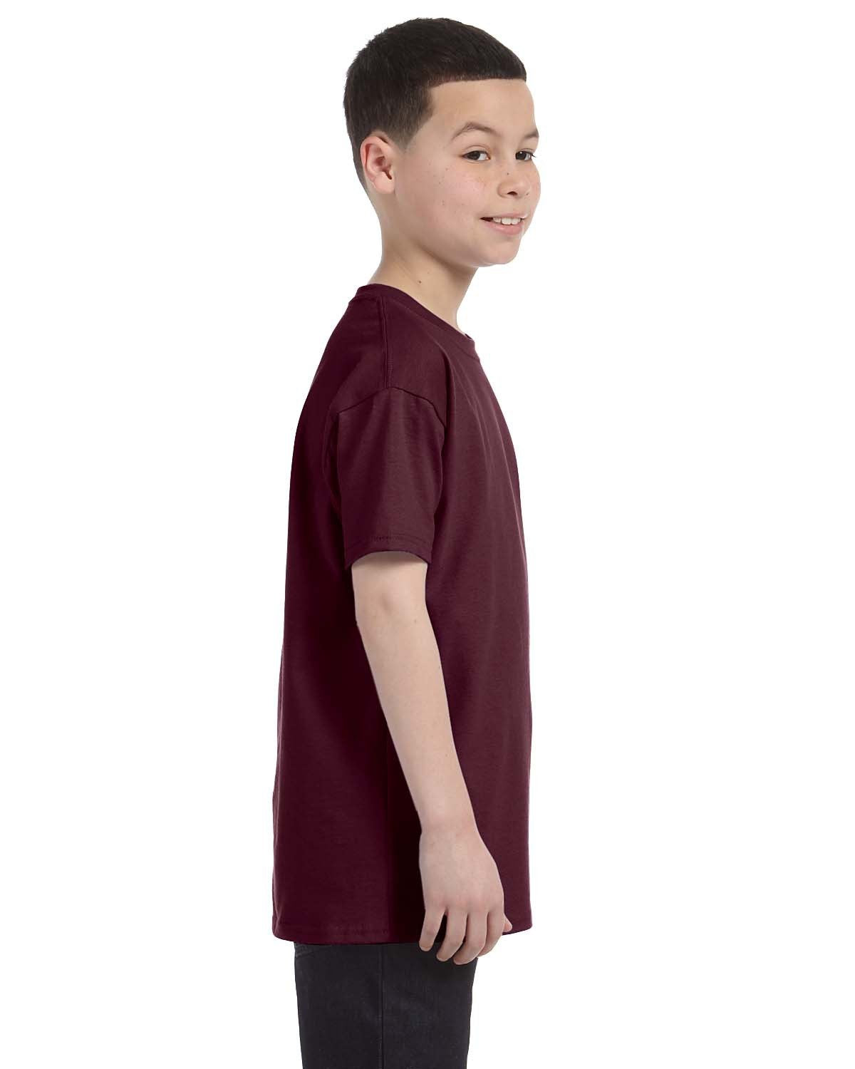 Youth DRI-POWER AcTIVE T-Shirt - IRISH gREEN HTHR - M(D0102HI3UHY)