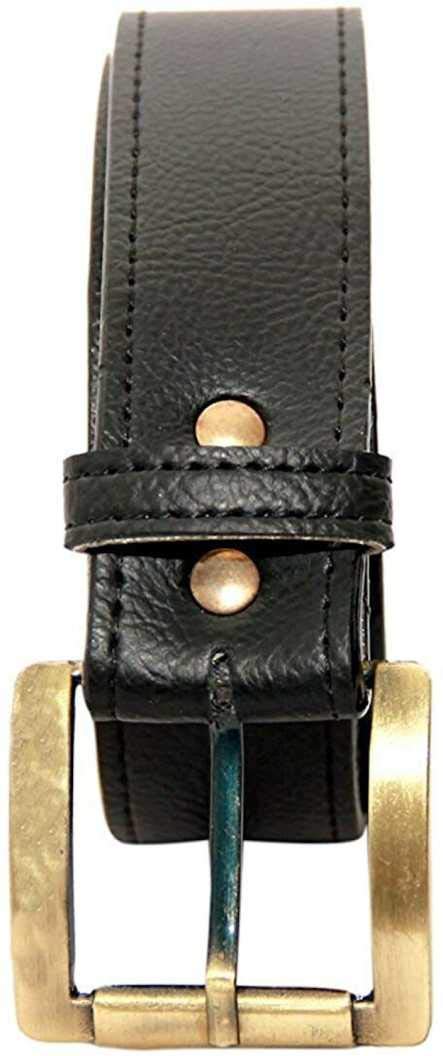 Mundkar Black MenS Pu Belt 34