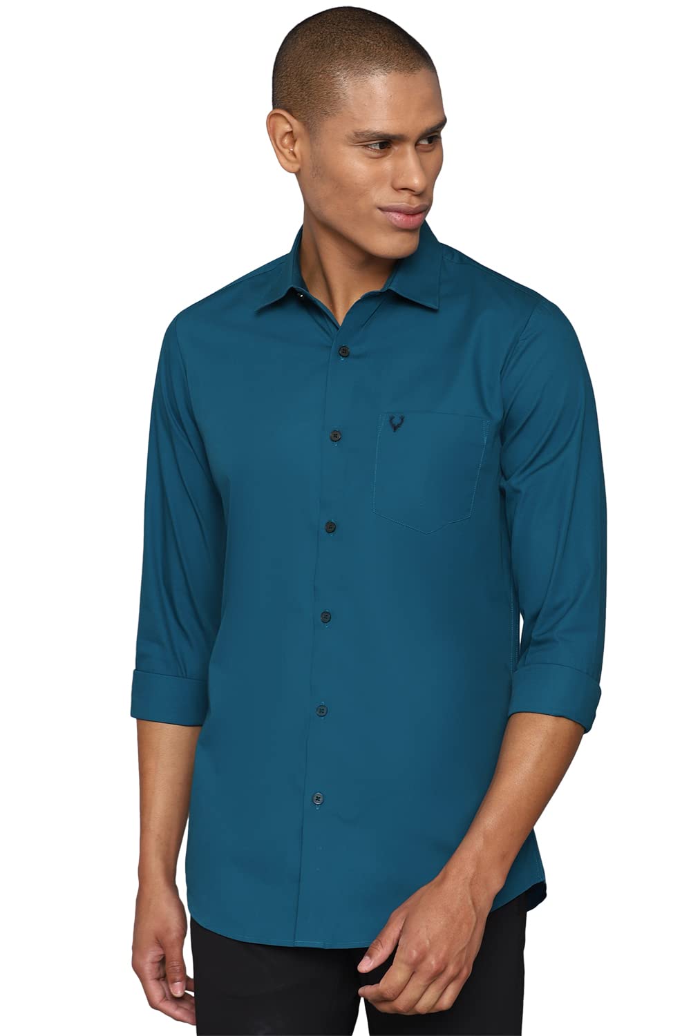Allen Solly Men Slim Fit Regular Fit Solid Shirt