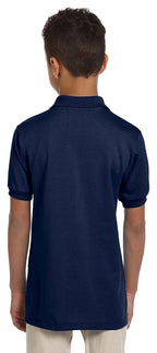 Youth SpotShieldJersey Polo - FOREST gREEN - S(D0102HI3DE7)