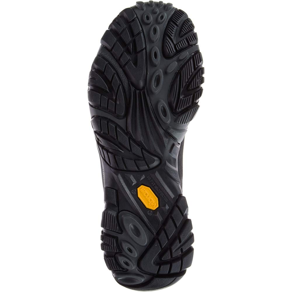 Merrell Men's Moab Adventure Lace Hiking Shoe, Black, 10
