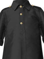 A.T.U.N. (ALL THINGS UBER NICE) Boy's Polyester Solid Full Sleeve Pathani Suit Set | Kurta and Pyjama Set | Ethnic Clothing Set for Festival and Special Occasion | 2 Piece Set