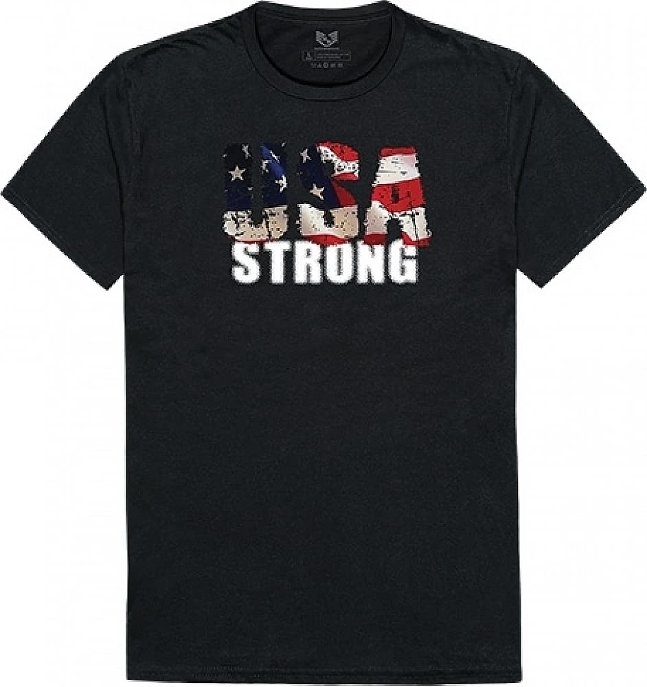 Relaxed Graphic T, USA Strong 1, Black, M